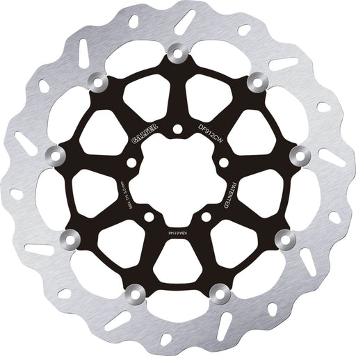 Galfer Brake Rotor for 2015-2024 DUCATI SCRAMBLER 803 ABS Front Two Piece (Floating) Stainless Steel