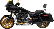 Arlen Ness Gold Anodised 14" Billet Big Brake Full Floating Left Rotor Kit for 2014-2025 Harley-Davidson Touring Motorcycles #300-002