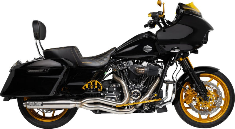 Arlen Ness Gold Anodised 14" Billet Big Brake Full Floating Right Rotor Kit for 2014-2025 Harley-Davidson Touring Motorcycles