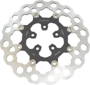 Galfer Cubiq™ Brake Rotor for 1986-2017, 2022 Harley-Davidson Black Chrome Front Full-Floating Each