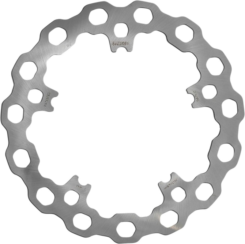 Galfer Cubiq™ Brake Rotor for 2006-2017, 2022-2023 Harley-Davidson Chrome Front Solid-Mount