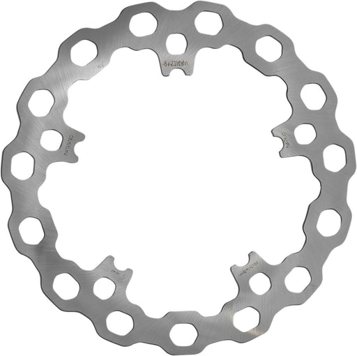 Galfer Cubiq™ Brake Rotor for 2006-2017, 2022-2023 Harley-Davidson Chrome Front Solid-Mount
