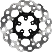 Galfer Cubiq™ Brake Rotor for 2004-2024 Harley-Davidson Black Chrome Front Full-Floating Each