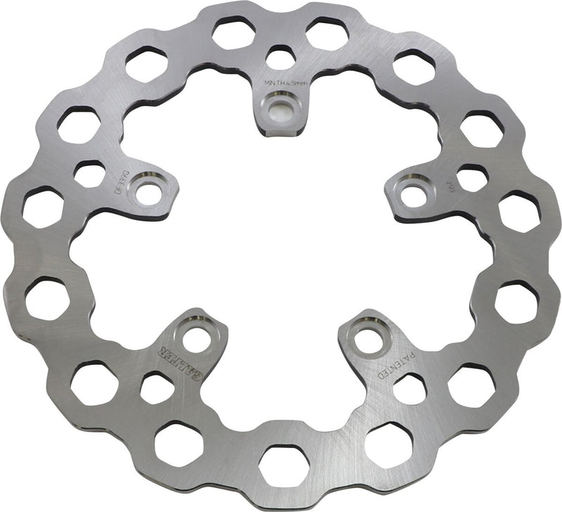 Galfer Cubiq™ Brake Rotor Silver Rear Solid-Mount