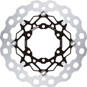 Galfer Cubiq™ Brake Rotor Black Silver Front Full-Floating