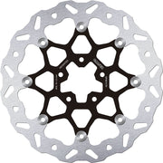 Galfer Brake Rotors for 2018-2020, 2022-2024 KTM DUKE 790 Wave® Black Silver Full-Floating Front Two Piece (Floating) Aluminium Stainless Steel