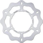 Galfer Wave® Brake Rotor for 1989-1997 YAMAHA XTZ 750 Silver Stainless Steel Solid-Mount Front One Piece (Fixed)