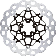Galfer Brake Rotor Floating Cubiq Black Silver Full-Floating Front Two Piece (Floating) Aluminium Stainless Steel