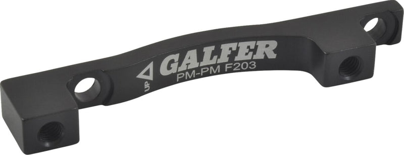 Galfer Bicycle Disc Brake Caliper Adapter Bracket Black