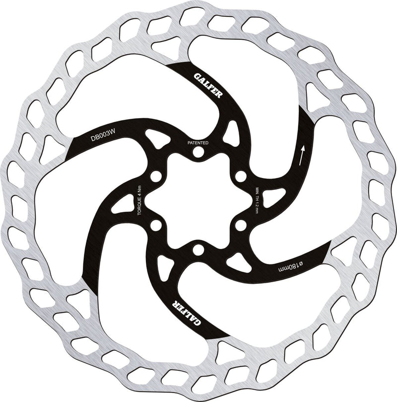 Galfer AVID JUICY 5, Fixed Disc Wave® Brake Rotor Stainless Steel