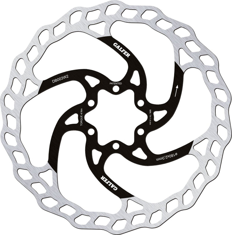 Galfer AVID JUICY 5, Fixed Disc Wave® Brake Rotor Stainless Steel
