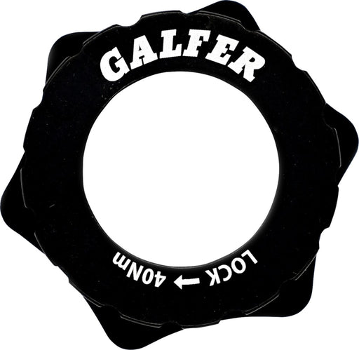 Galfer Universal Center Lock Bicycle Brake Rotor Adapter Anodised Black Aluminium