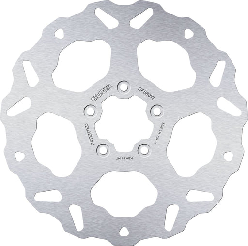 Galfer Brake Rotors for 2000-2023 Harley-Davidson Machined Front One Piece (Fixed) 420 High-Carbon Stainless Steel