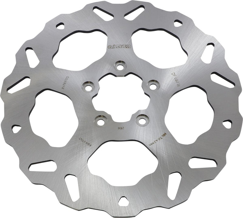 Galfer Brake Rotors for 2000-2023 Harley-Davidson Machined Front One Piece (Fixed) 420 High-Carbon Stainless Steel Each