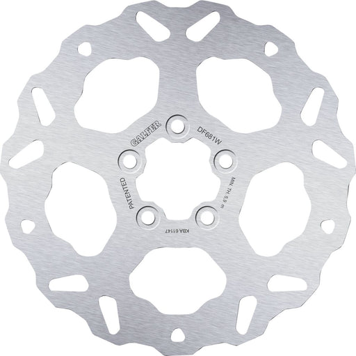 Galfer Brake Rotors for 2000-2023 Harley-Davidson Machined Rear One Piece (Fixed) 420 High-Carbon Stainless Steel
