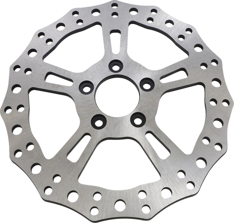 Arlen Ness Jagged Rear Rotor for 2008-2026 Harley-Davidson Touring and 2024 Harley-Davidson Softail Motorcycles #300-021