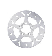 Galfer Brake Rotor Fixed Round for 2005-2021 Harley-Davidson Silver Solid-Mount Front One Piece (Fixed) Stainless Steel