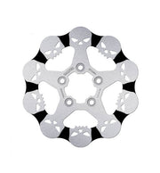 Galfer BRAKE ROTOR FIXED SKULL for 2005-2022 Harley-Davidson Black Stainless Steel Rear One Piece (Fixed)