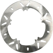 Galfer Brake Rotor Fixed Round for 2002-2005 Harley-Davidson Silver Stainless Steel Solid-Mount Front One Piece (Fixed) Each