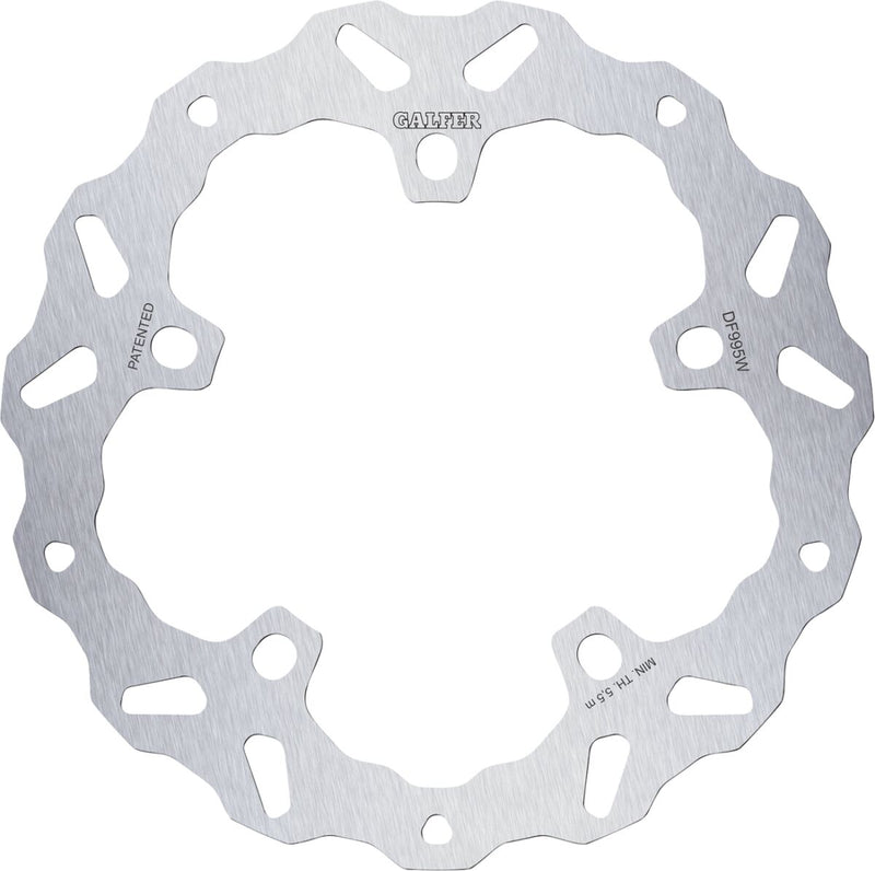 Galfer Brake Rotor for 2021-2024 Harley-Davidson RH 1250 S ABS Front Two Piece (Semi-Floating) Stainless Steel