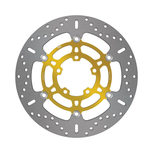 EBC X-Series Brake Rotor for 2016-2026 TRIUMPH X Series Black Silver Full-Floating Front Two Piece (Floating) Aluminium Alloy Stainless Steel