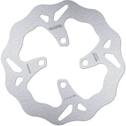 Galfer Wave® Brake Rotor for 2011-2024 HONDA Silver Solid-Mount Front One Piece (Fixed) Stainless Steel