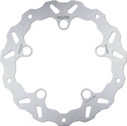 Galfer Wave® Brake Rotor for 2018-2026 HONDA Silver Solid-Mount Front One Piece (Fixed) Stainless Steel