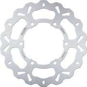 Galfer Wave® Brake Rotor for 2008-2012, 2015-2016, 2023-2025 KAWASAKI Silver Solid-Mount Front One Piece (Fixed) Stainless Steel