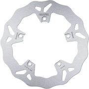Galfer Wave® Brake Rotor Silver Solid-Mount Front One Piece (Fixed) Stainless Steel
