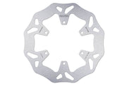 Galfer Wave® Brake Rotor Silver Solid-Mount Front One Piece (Fixed) Stainless Steel