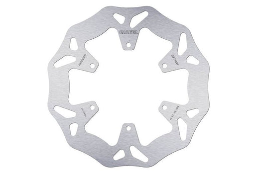 Galfer Wave® Brake Rotor Silver Solid-Mount Front One Piece (Fixed) Stainless Steel