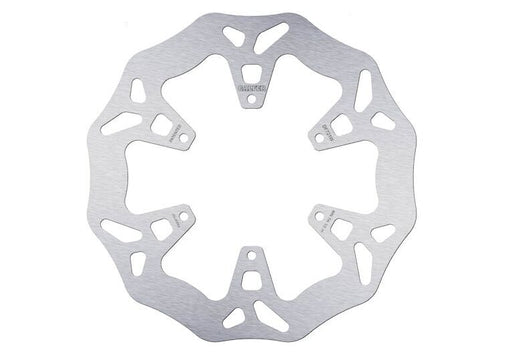 Galfer Wave® Brake Rotor for 2015-2024 PIAGGIO MP3 Silver Solid-Mount Front One Piece (Fixed) Stainless Steel