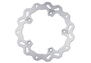 Galfer Wave® Brake Rotor for 2012-2021 BMW Silver Solid-Mount Rear One Piece (Fixed) Stainless Steel