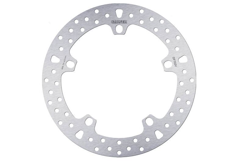Galfer Brake Rotor Fixed Round for 1994-2024 BMW Silver Solid-Mount One Piece (Fixed) Stainless Steel