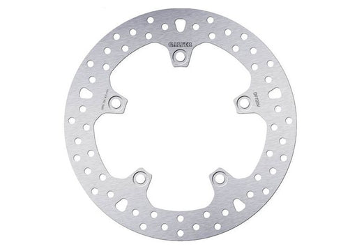 Galfer Brake Rotor Fixed Round for 2013-2024 BMW Silver Solid-Mount Rear One Piece (Fixed) Stainless Steel