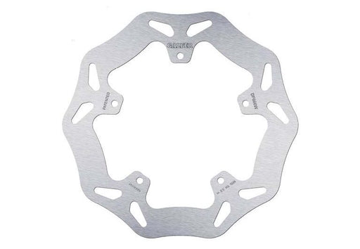 Galfer Wave® Brake Rotor Silver Solid-Mount Front One Piece (Fixed) Stainless Steel