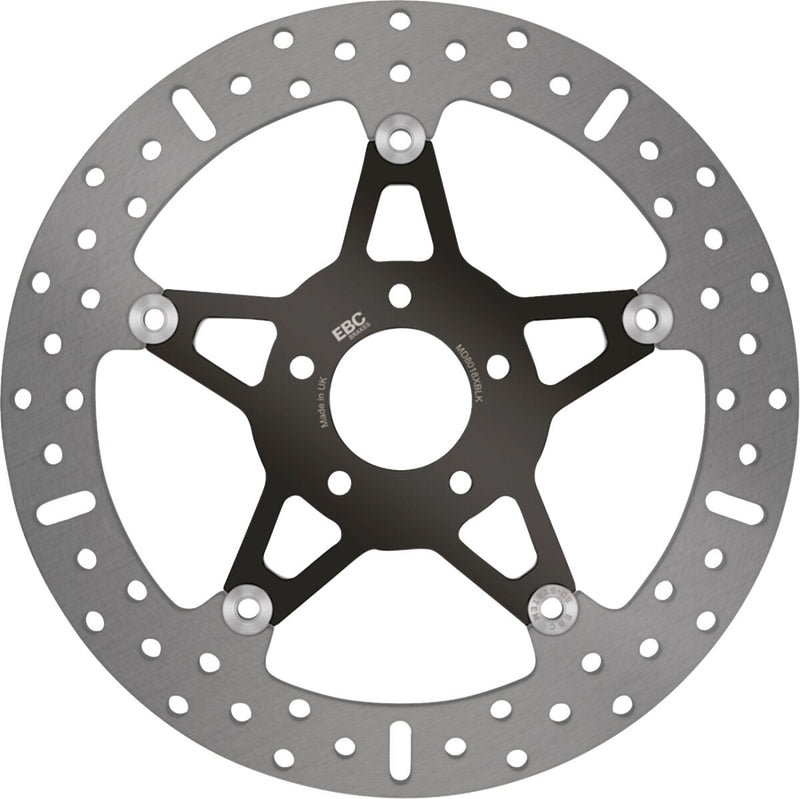 EBC Brake Rotor for 2021-2025 Harley-Davidson RA 1250 Black Chrome Front Two Piece (Floating) Billet Steel
