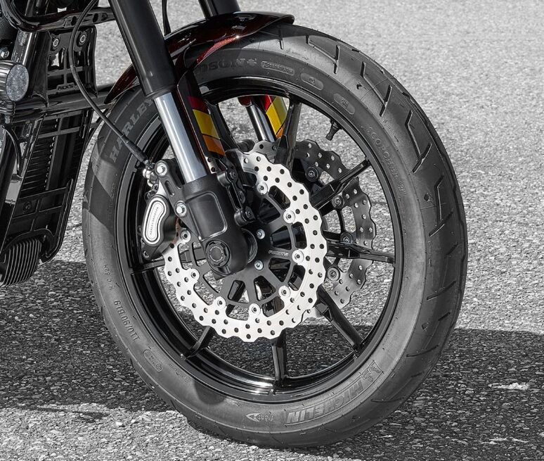 Rick's Motorcycles BRAKE ROTOR FLOATING WAVE DESING for 1999-2022 Harley-Davidson Black Stainless Steel Full-Floating Two Piece (Floating) Each