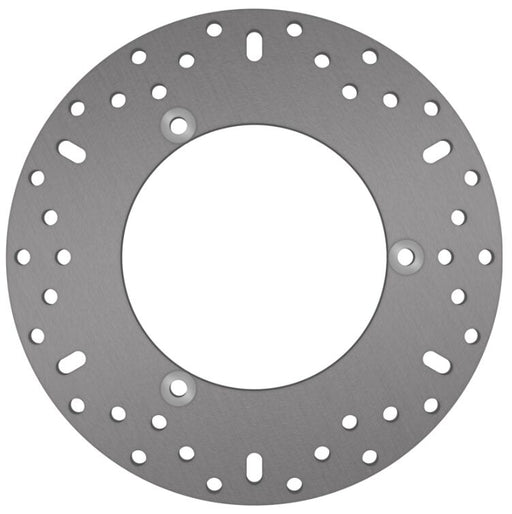 EBC Round Fixed Brake Rotor for 2010-2012, 2017-2026 YAMAHA D Series Stainless Steel Solid-Mount Rear One Piece (Fixed)