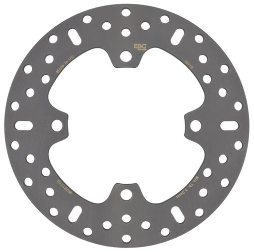 EBC D-Series Round Brake Rotor for 2018-2026 HONDA D Series Stainless Steel Solid-Mount Front Left One Piece (Fixed)