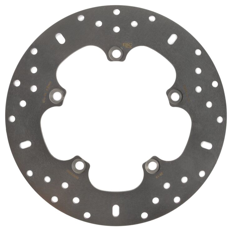 EBC D-Series Round Brake Rotor for 2017-2026 YAMAHA D Series Stainless Steel Solid-Mount Front Right One Piece (Fixed)