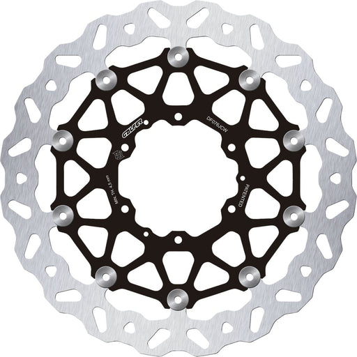 Galfer Floatech Brake Rotors for 2008-2026 HONDA CBR 1000 RR Black Silver Front Floating