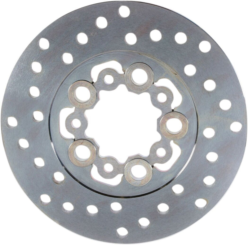 EBC MD Series ATV Brake Rotor for 2003-2025 HONDA Silver Rear One Piece (Fixed) Heat-Treated Carbon Steel