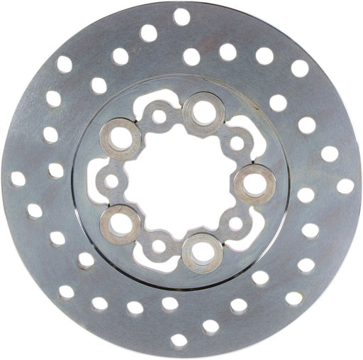 EBC MD Series ATV Brake Rotor for 2003-2025 HONDA Silver Rear One Piece (Fixed) Heat-Treated Carbon Steel