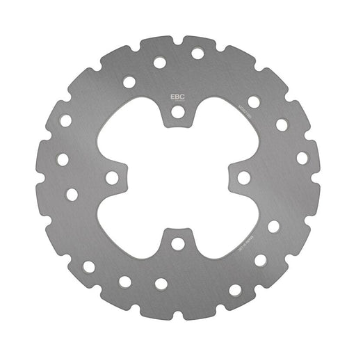 EBC D-SERIES OFFROAD SOLID CONTOUR for 2003-2011 POLARIS D Series Brake Rotor Silver Stainless Steel Solid-Mount Front Front Left One Piece (Fixed)...