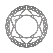 EBC Round D-Series Fixed Offroad Brake Rotor D Series Silver Stainless Steel Solid-Mount Front One Piece (Fixed)