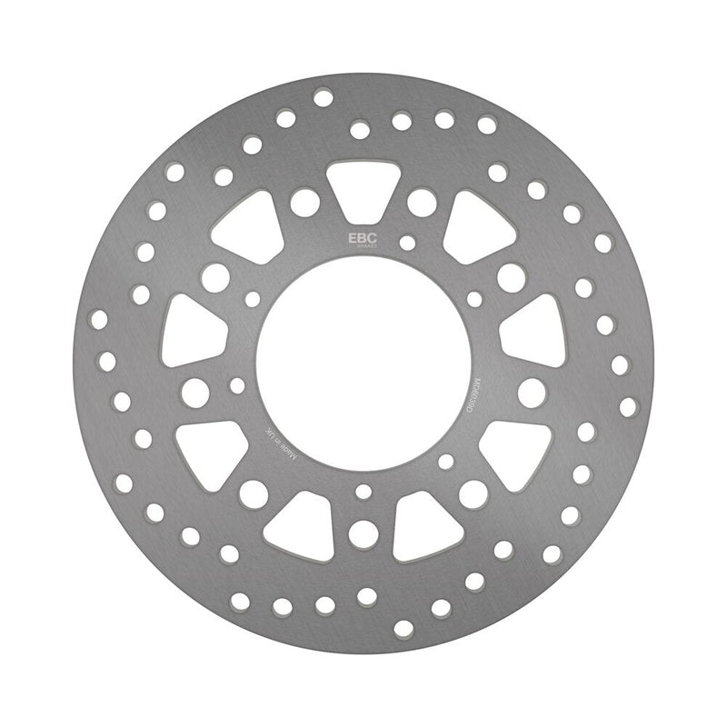 EBC Round D-Series Fixed Offroad Brake Rotor for 1985-2002, 2004-2006 YAMAHA D Series Gold Zinc Solid-Mount Front One Piece (Fixed) Heat-Treated Ca...