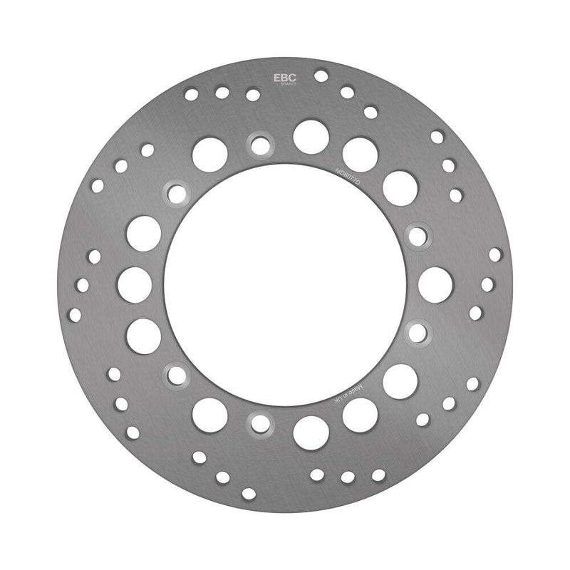 EBC Round D-Series Fixed Offroad Brake Rotor for 1989-1997 SUZUKI D Series Gold Zinc Solid-Mount Rear One Piece (Fixed) Heat-Treated Carbon Steel