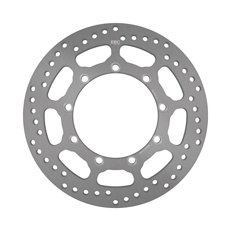 EBC Round D-Series Fixed Offroad Brake Rotor for 1989-1991, 1995-2003 KAWASAKI KLR 650 D Series Gold Zinc Solid-Mount Front One Piece (Fixed) Heat...