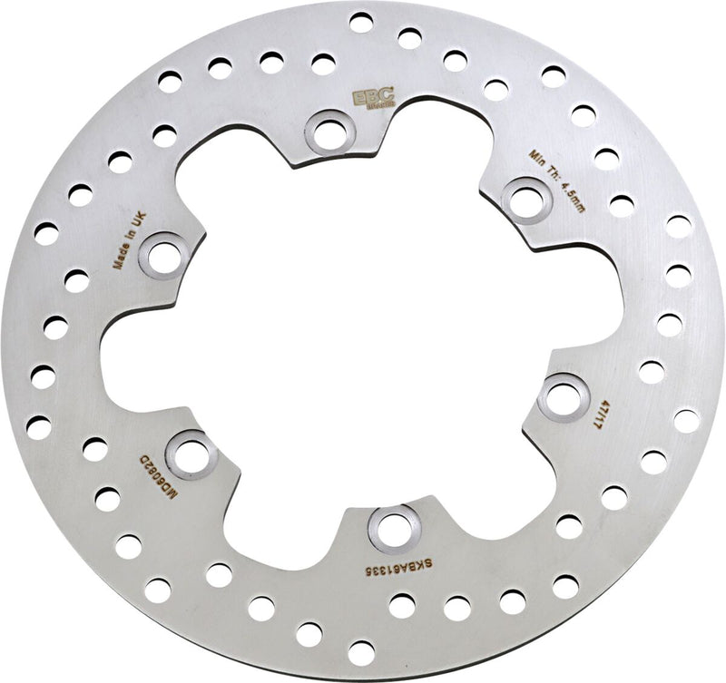 EBC MD Series Pro-Lite Brake Rotor for 1987-2007 KAWASAKI Unfinished Rear One Piece (Fixed) Composite